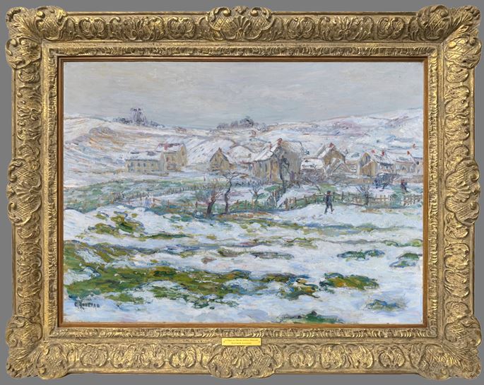 Gustave Loiseau - Le dégel, la côte des Sablons, Hédouville | MasterArt
